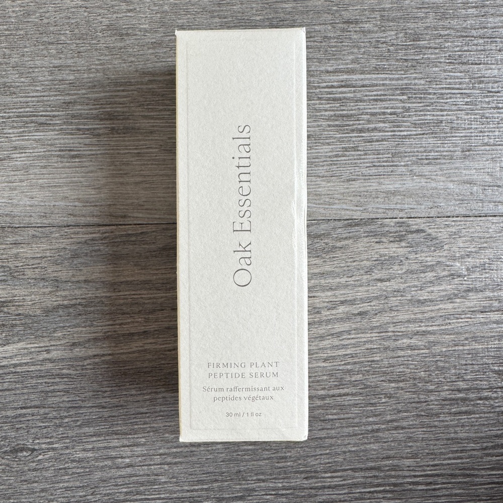 Oak Essentials Firming Plant Peptide Serum - NEW IN BOX